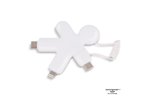 2064 | Xoopar Buddy Eco Charging Cable White