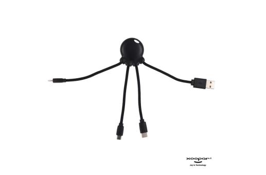 2087 | Xoopar Eco Octopus GRS Charging cable Black