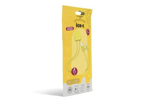 Xoopar Ice-C GRS Charging cable Yellow