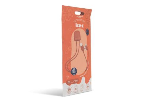 Xoopar Ice-C Charging cable Orange