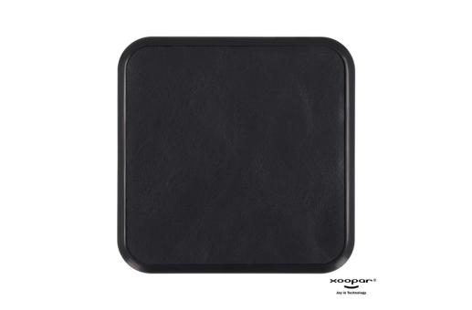 2259 | Xoopar Iné Wireless Fast Charger - Recycled Leather 15W Black