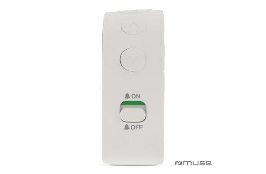 M-09 C | Muse Travel Alarm Clock White