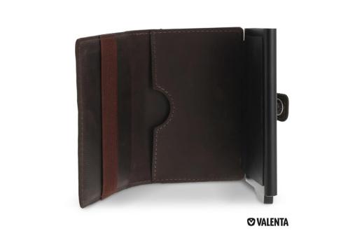 Valenta Card Case Plus Wallet Braun