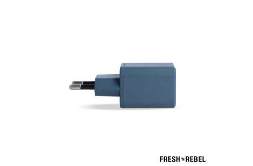 2WC30 I Fresh 'n Rebel Mini Charger USB-C + A PD // 30W Blau