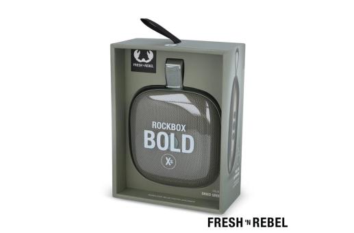 1RB5100 | Fresh 'n Rebel Rockbox Bold Xs splashproof TWS speaker 4W Grün