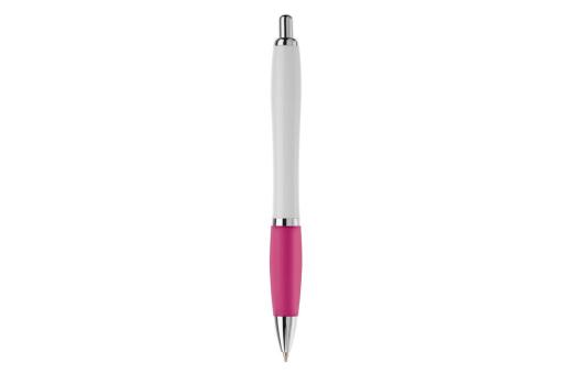 Ball pen Hawaï hardcolour Pink/white