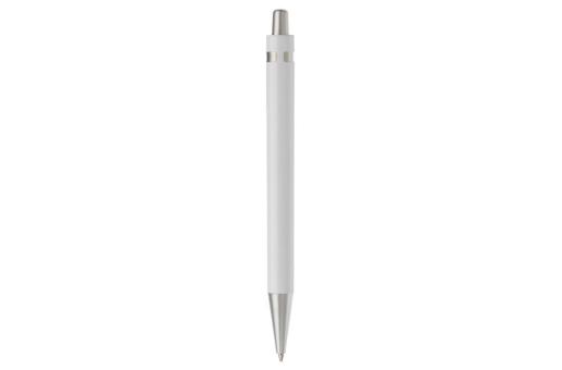 Ball pen Antarctica metal clip White