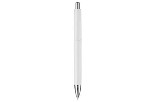 Ball pen Texas metal clip hardcolour White