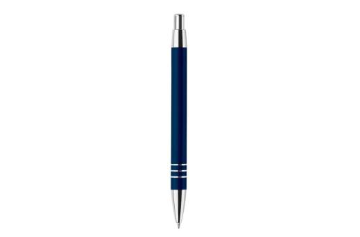 Aluminum ball pen in a tube Dark blue