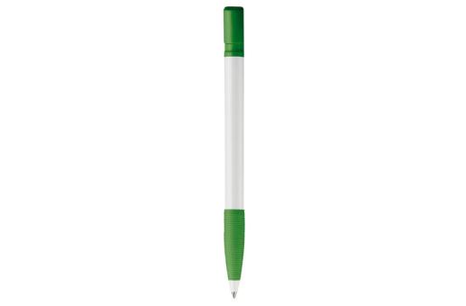 Nash ball pen rubber grip hardcolour White/green