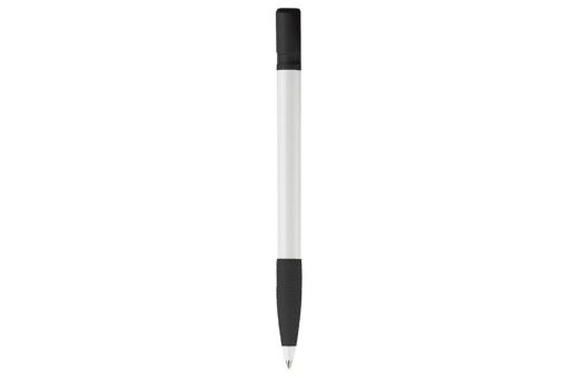 Nash ball pen rubber grip hardcolour White/black