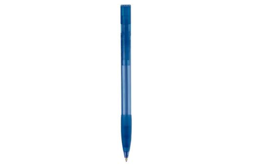 Nash ball pen rubber grip transparent Transparent blue