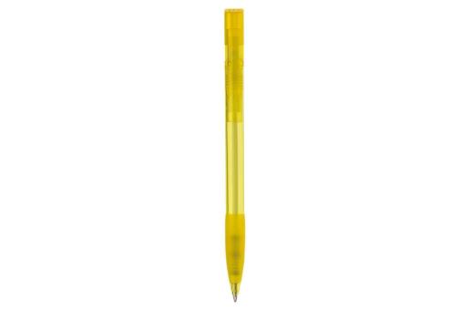 Nash ball pen rubber grip transparent Transparent yellow