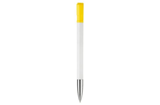 Nash ball pen metal tip hardcolour White/yellow