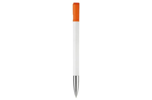 Nash ball pen metal tip hardcolour Orange/white