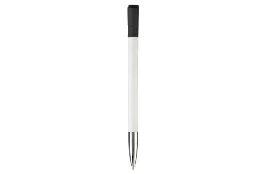 Nash ball pen metal tip hardcolour White/black