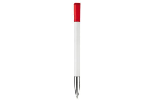 Nash ball pen metal tip hardcolour White/red