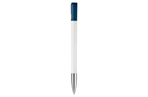 Nash ball pen metal tip hardcolour White/blue