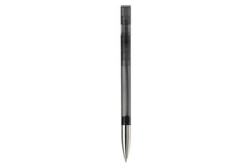 Nash ball pen metal tip transparent Transparent black