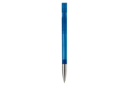 Nash ball pen metal tip transparent Transparent blue