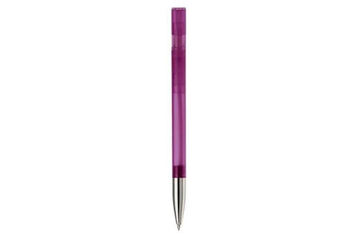 Nash ball pen metal tip transparent Transparent purple