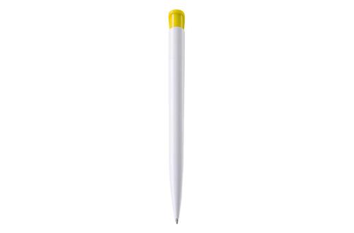 Ball pen Atlas hardcolour White/yellow