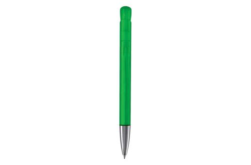 Ball pen Atlas transparent metal tip Transparent green