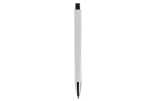 Ball pen Riva hardcolour White/black