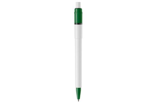 Ball pen Baron Colour hardcolour White/green