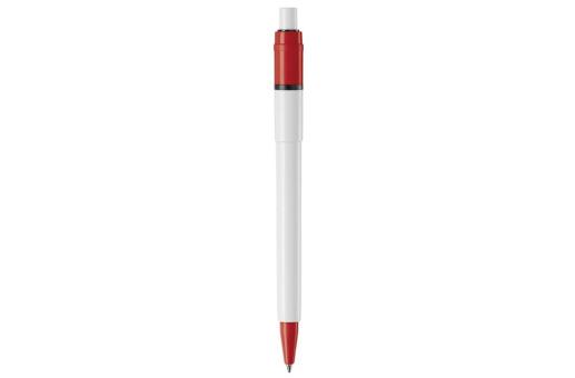 Ball pen Baron Colour hardcolour White/red