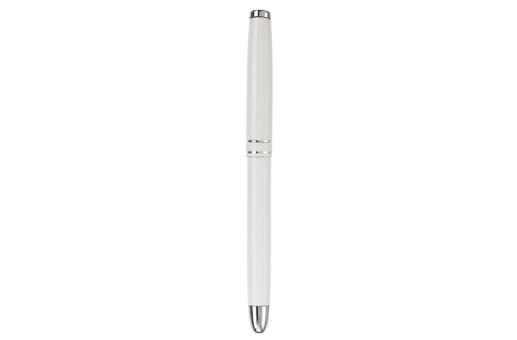 Metal rollerball 2 stripes White