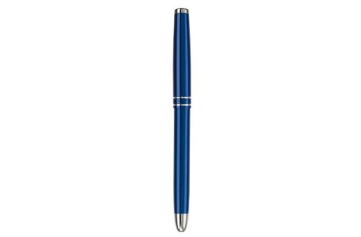 Metal rollerball 2 stripes Dark blue