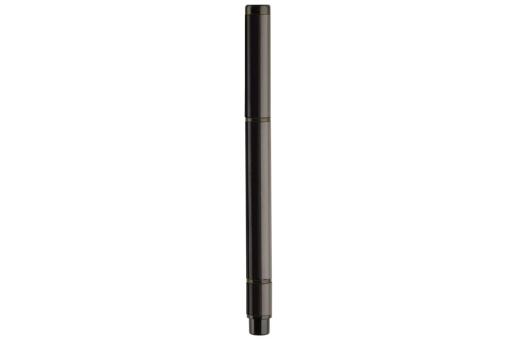 Ball pen with textmarker 2-in-1 Black