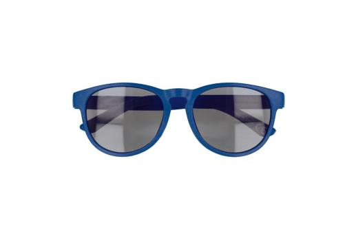 Sonnenbrille Weizenstroh Erde UV400 Blau