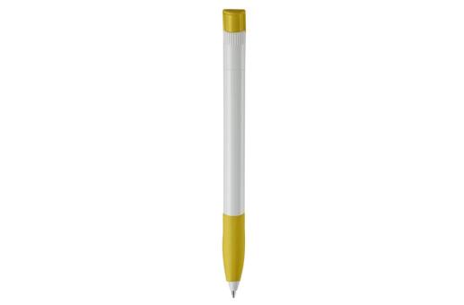 Apollo ball pen hardcolour White/yellow