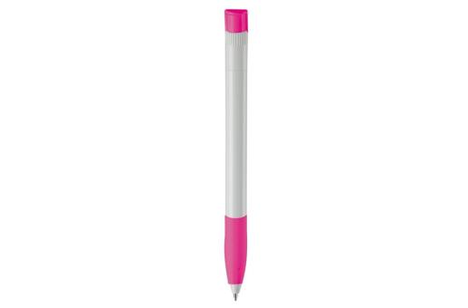 Apollo ball pen hardcolour Pink/white