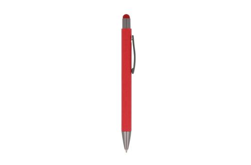 Ball pen New York stylus paper Red