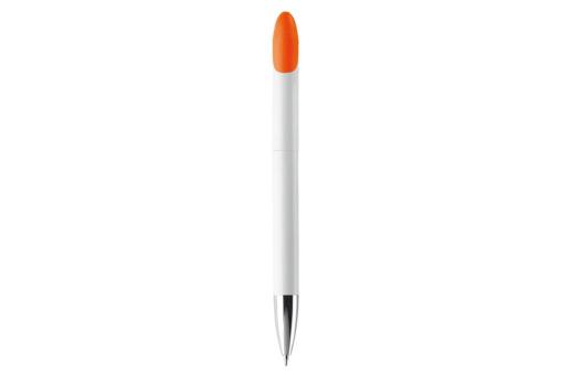 Speedy ball pen twist metal tip Orange/white