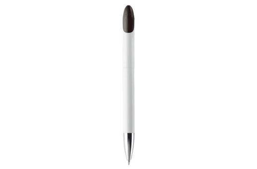 Speedy ball pen twist metal tip White/black