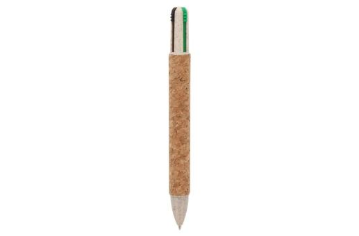 Ball pen 4-color Cork Nature