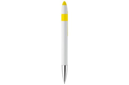 California ball pen twist/touch White/yellow