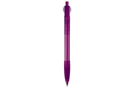 Kugelschreiber Cosmo Grip Transparent Transparent violett