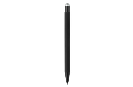 New York schwarz Gummiert Stylus Schwarz/silber