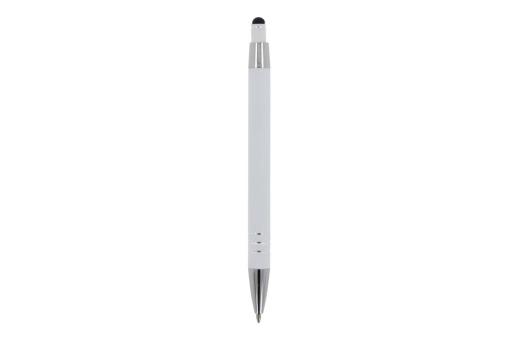 Ball pen Athens Metal soft touch White