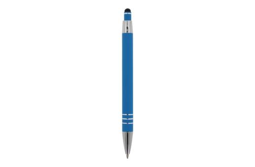 Ball pen Athens Metal soft touch Light blue