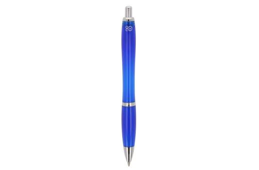 Ball pen Hawaii transparent Ocean Bound Plastic Transparent blue