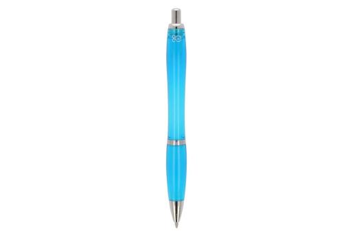 Ball pen Hawaii transparent Ocean Bound Plastic Transparent lightblue