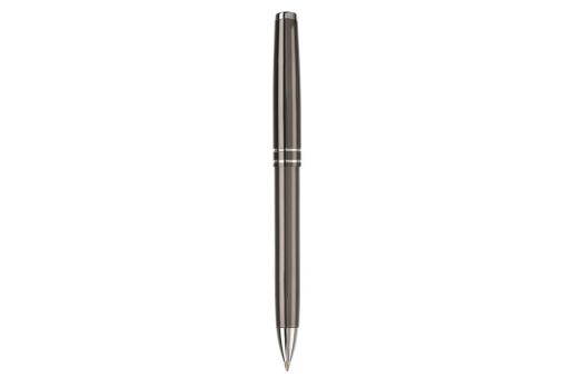 Ball pen metal 2 stripes Dark grey