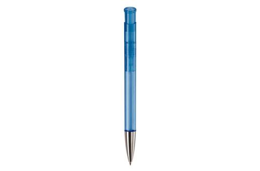 Avalon ball pen metal tip transparent Transparent blue