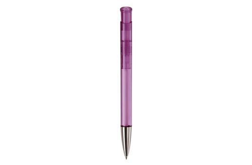 Avalon ball pen metal tip transparent Transparent purple